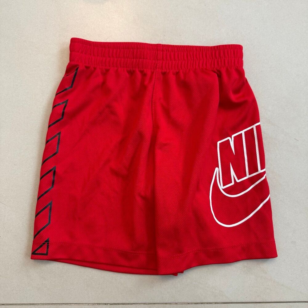 Boys Red Nike Shorts